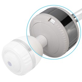 Sprite SL2-WHCT Universal Slim-Line2 Shower Filter, White with Chrome Trim