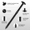 BNUOK Lag Screws #14 x 2-1/2 Inch, (2.5lb, 122pcs) Heavy