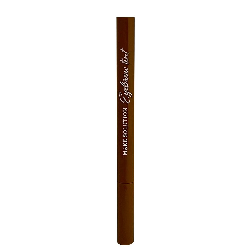 Makeup Solution Eyebrow Tint Brown - Even after removing makeup,