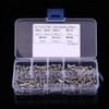 230 unids Tornillos y Tuercas Set M3 Metric Acero Inoxidable