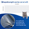 8.4Ft Cat Carpet Protector,Non Slip Plastic Pets Scratch Stopper for