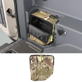 Hudiriy Car Trunk Organizer Compatible with INEOS Grenadier 2020-2025 Black Trunk Left Hidden storage pockets Interior Accessories (Camouflage)