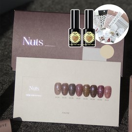 pov Fov Nuts 8-piece set reflective glitter gel / 포브 넛츠 8종 세트 반사글리터젤