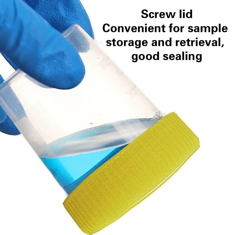 5 Pieces of 60Ml Sample Cups and 1 Blank Label,