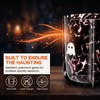 Mrnsta 2 Pcs Halloween Icon Glass Cups - 16oz Ghost