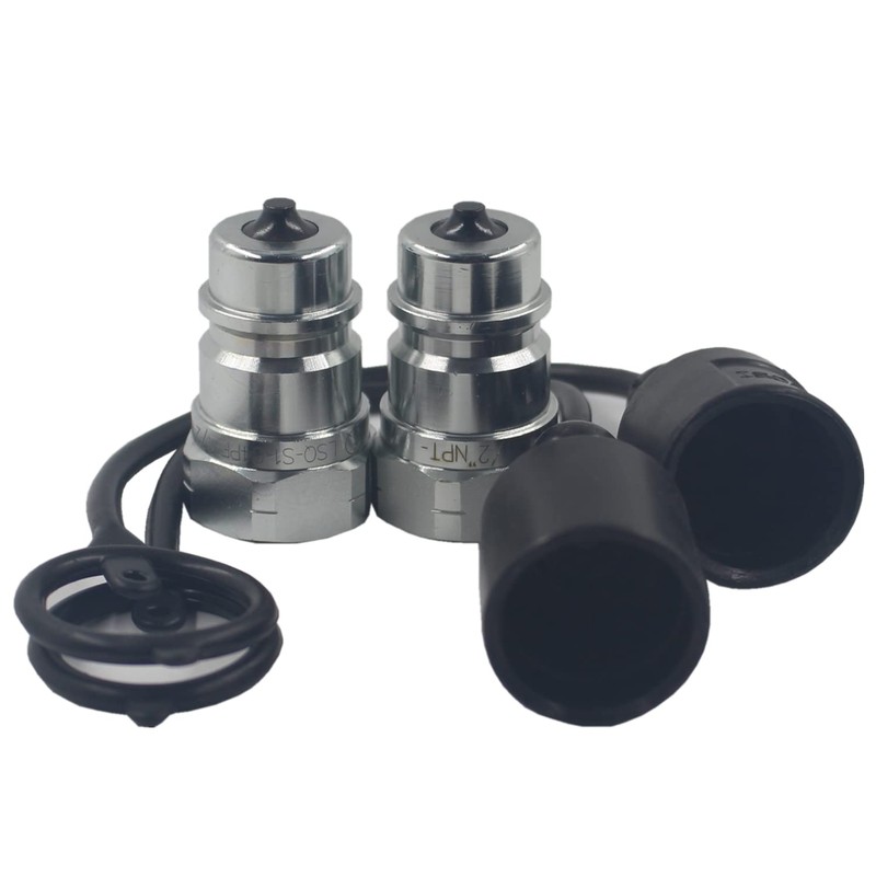 2 Pcs- Ag Type Poppet Valve ISO5675/ISO7241-A Plug Hydraulic Quick