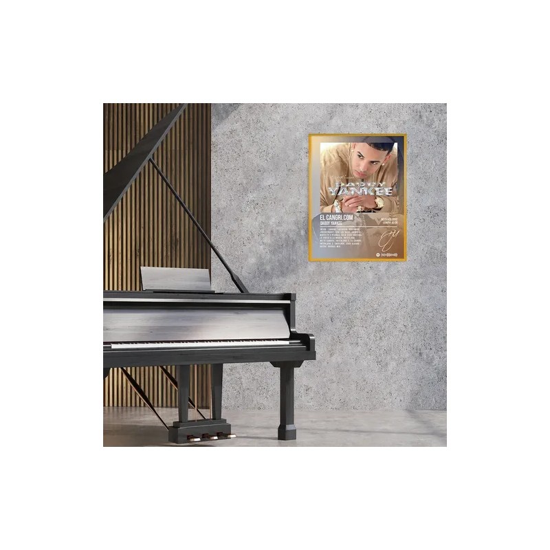 Poster Decorativo Daddy Yankee Album - El Cangri Com