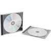 Vision Media® 10 X Single CD jewel Case inc Black
