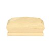 Jackson Woodturners Oak Half Pyramid Cap – Recessed to Fit