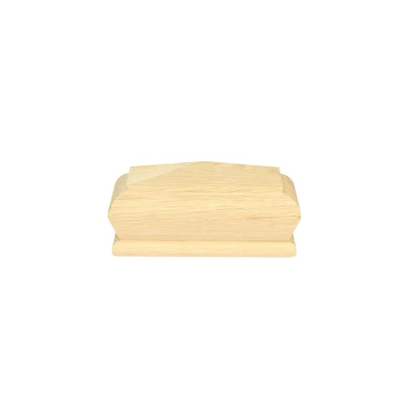 Jackson Woodturners Oak Half Pyramid Cap – Recessed to Fit