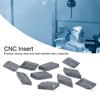 10Pcs CNC Insert Lathe Turning Tool Blade Cemented Carbide KNUX160405R‑11