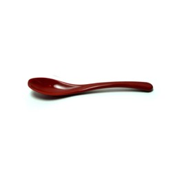 Aoba Spoon, Antibacterial Mini Spoon, Set of 3, Vermilion, Red