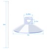 AQUANEAT 20 Pack Aquarium Suction Cups with Clips 3/16" air