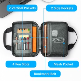 Gatycallaty Bible Cover Case Zippered Pocket Scripture Church Bag Book Carry Bible Carrying Case for Women Men (Gray)