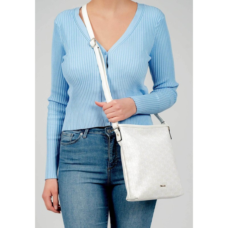 Tamaris Grace 31432 Women's Shoulder Bag Print Ecru 320, Ecru