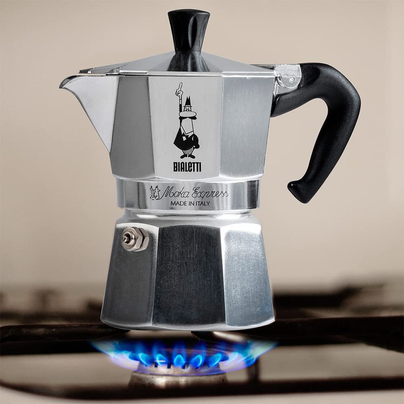 Bialetti - Moka Express: Iconic Stovetop Espresso Maker, Makes Real