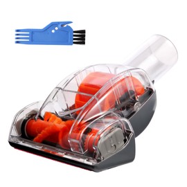 Upgraded Pet Hair Power Brush Tool Attachment Compatible With Shark Rocket HV300 HV320 HV322 NV752 NV650 NV680 NV800 NV150 LA502 ZU560 ZU561 ZU60 AZ2001 HZ2002 UV725 Vacuum Replacement Parts Orange