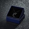 Black Fish Urn Necklace for Ashes for Men In Loving