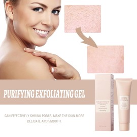 Purifying Exfoliating Gel, Purifying Exfoliating Gel Cream, Face and Body Exfoliating Scrub Gel for Face and Body