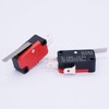 Twidec/6Pcs Micro Limit Switch Short Straight Hinge Lever Arm SPDT