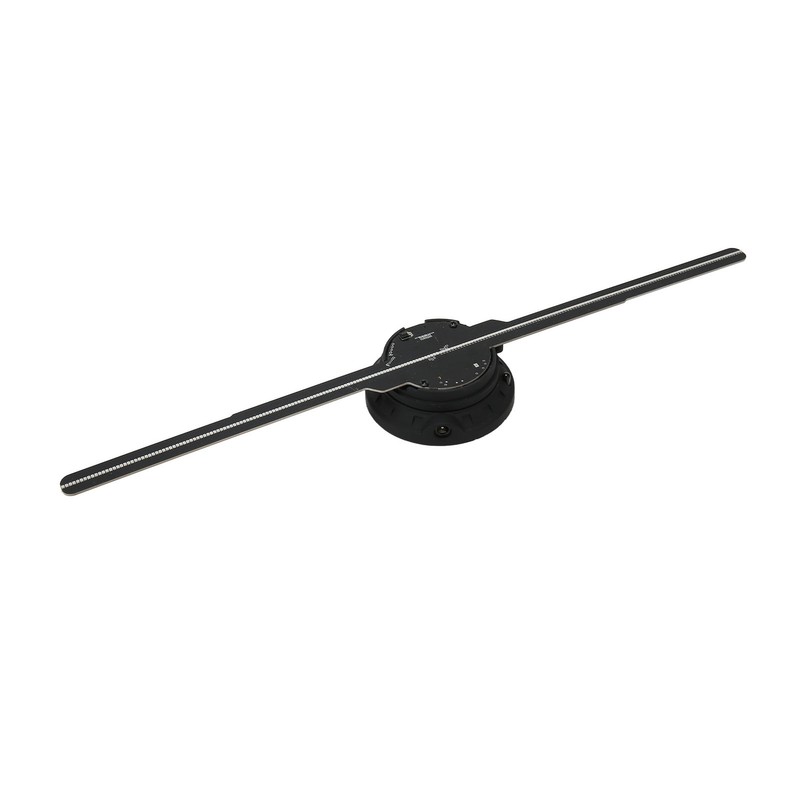 3D Hologram Fan 512x234P Resolution 234 LED Beads 16.5in Hologram