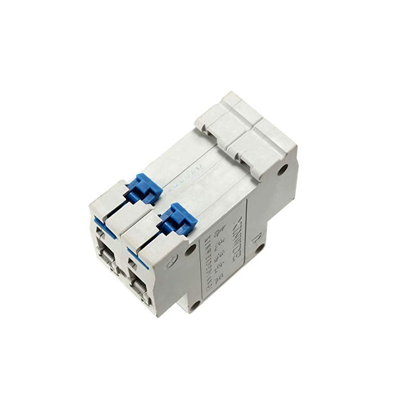 sourcing map 2 Poles 20A 400V Low-voltage Miniature Circuit Breaker
