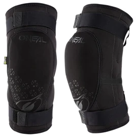 O'NEAL Knee Protector, BMX Mountain Bike Downhill, IPX® Impact Protection Made of Polyurethane, Lightweight Construction, Abrasion-Resistant Material, Dirt Knee Guard V.23, Adults, Black, Size S