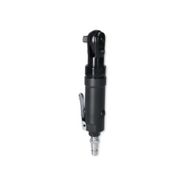BRILLIANT TOOLS Compressed Air Ratchet 3/8 Inch BT160602 35 Nm I Reversible Ratchet with Square Drive in Accordance with DIN 3120 / ISO 1174 with Ball Lock I Kickback Free