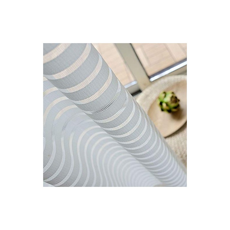 John Aird Paris Horizontal Design Net Curtain - Sold By