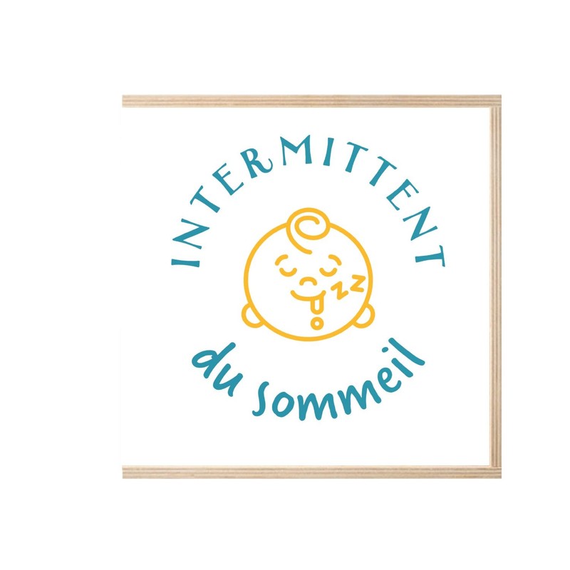 Box aus Holz – Intermittierende Schlaf-Intermittierende Witz für Babys (11