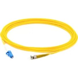 UD_AddOn 5m FC (Male) to LC (Male) Yellow OS1 Simplex Fiber OFNR (Riser-Rated) Patch Cable
