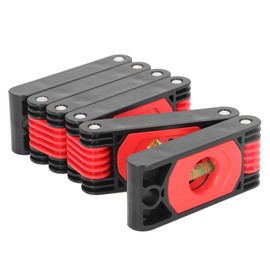 Foldable Level 72cm Multi Angle Precise Measurement 6 Sections Magnetic Folding Level Measuring Tool for Woodworking