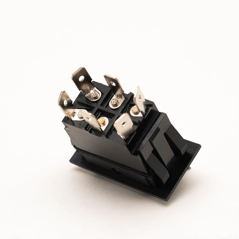 30 Amp DPDT Momentary On-Off-Momentary On Rocker Switch