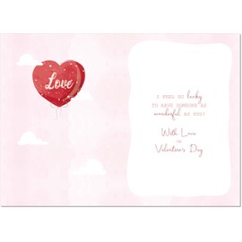 doodlecards Valentine's Day Card Love Hedgehogs Large A4 Size with Plain Envelope