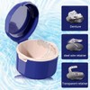 Yharnamite Denture Case, Denture Cup for Soaking Dentures, Denture Bath