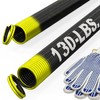 Blesseras 130-lbs. Garage Door Extension Spring Replacement Kit, 25'' Long,