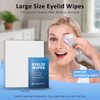 30PCS Eyelid & Lash Wipes for Itchy & Dry Eyes,