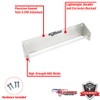 Pit Posse 464 Tie Down Hanger Holder Aluminum Rack -