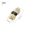 METALLIXITY 17pcs Spring Loading Hinges Spring Hinges Door Hinges 30mm