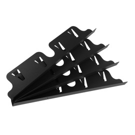 ORFOFE 4pcs Metal Kitchen Stove Gap Covers Heat Resistant Range Filler for Between Oven and Countertop Easy to Install Versatile Kitchen Gap Filler