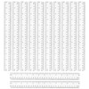 Pack of 12 Plastic Rulers 30 cm / 12 Inch2,