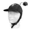 Surf Skull Baseball Style Surf-Helmet, Low Profile Black