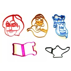 AJT SUSHI KIT TAMAGO SHRIMP SALMON ROE JAPANESE CHINESE COOKIE CUTTER USA PR1286