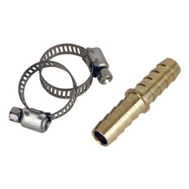 attwood Universal Brass in-Line 3/8-Inch Fuel Splice Kit, Model:11822-6