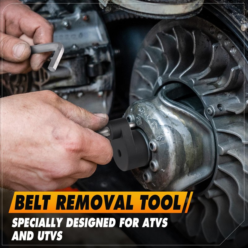 Belt Removing Tool Compatible with Can-Am Maverick X3, Maverick Trail,