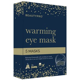 BEAUTYPRO Self Warming Eye Mask 5 Pack | Multi Award Winning Brand | Soothing Chamomile Scent to Create Your Calming Moment | Relax at Home | Wrapped Separately for Convenience | Heated Eye Mask