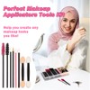 201 Piece Makeup Applicator Magic Wand Set, SHAIDOJIO 50 Lipstick