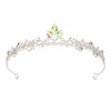 WHAVEL Silver Headpiece for Women, Wedding Headband for Bride Rhinestone