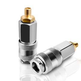 V2ine 2Pack Tire Inflator Electric Portable Air Compressor Adapters,Schrader Valve to 3 in 1 Quick Connector Coupler, Covert Your Air Pump to Pneumatic Tools Like Air Blow Gun, Air Wrench,Sander etc