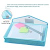 A4 Plastic Wallets with Popper, STARVAST 5 Pack A4 Plastic